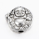 Buddhist Jewelry Findings X-PALLOY-ZN62071-AS-RS-2