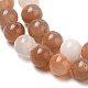 Brins de perles naturelles multi-pierre de lune G-J157-6mm-06-01-3