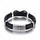 Leather Cord Bracelets BJEW-E352-15P-3