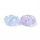 Transparent Frosted Acrylic Beads OACR-P013-40M-3