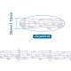Nastro del grosgrain del poliestere&nbsp;OCOR-TAC0008-23A-9