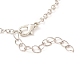 Rack Plating Alloy Heart Pendant Necklaces Sets NJEW-B081-07C-6