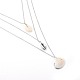 316 Surgical Stainless Steel Tiered Necklaces NJEW-JN02298-2