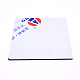 ポリ塩化ビニールの泡板  ポスターボード  工芸用  モデリング  アート  表示  学校のプロジェクト  正方形  ブラック  20.4x20.4x0.5cm DIY-WH0199-09B-2