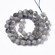 Chapelets de perles en labradorite naturelle  G-R465-33B-2