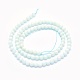 Brins de perles d'hémimorphite naturelle G-O166-01-4mm-2