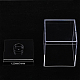 Square Transparent Acrylic Baseball Display Case CON-WH0092-19-3