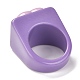 アクリル指指輪  樹脂の心を持つ正方形  ピンク  usサイズ7 3/4(17.9mm)  7~20mm  内径：18mm RJEW-P022-F01-4