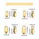 DICOSMETIC 16pcs 4 Sizes 9mm/11mm/13mm/18mm Lobster Claw Clasps Golden and Stainless Steel Color Jewelry End Clasps Parrot Trigger Clasps for Pendants Jewelry Making STAS-DC0002-23-2