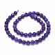 Natural Amethyst Beads Strands G-F632-23-02-1