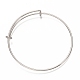 Bracelet extensible réglable en 304 acier inoxydable fabrication de bracelet MAK-L034-001P-2