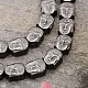 Electroplated Buddha Non-magnetic Synthetic Hematite Bead Strands G-E295-12F-1