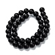 Brins de perles d'onyx noir naturel X-G-Z024-01A-2