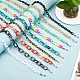 Nbeads 25Pcs Acrylic Paperclip & Cable Eyeglasses Chains DIY-NB0006-03-6