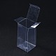 Прямоугольная прозрачная пластиковая коробка из пвх подарочная упаковка CON-F013-01G-3