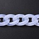 Acrylic Curb Chains X-AJEW-JB00505-06-2