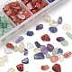 Perline di pietre preziose miste naturali a 7 stile G-YW0001-09-5