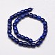 Natural Lapis Lazuli Barrel Beads Strands G-F202-01-10x10mm-2