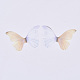 Two Tone Polyester Fabric Wings Crafts Decoration FIND-S322-011B-01-2