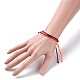 Simple Nylon Cord Bracelets Set BJEW-JB07376-02-4