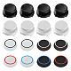 SUPERFINDINGS 8Pcs 6 Colors Joystick Thumb Grip Protect Cover 3D Texture Rubber Silicone Grip Cover and 8Pcs 2 Colors Thumbstick Extender for Ps3 Ps4 Xbox 360 Xbox One Wii U Game Controllers AJEW-FH0002-86-1