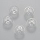 Handmade Blown Glass Globe Beads X-DH017J-1-7