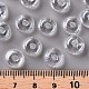 Transparente Farben Glanzglas runde Perlen SEED-S045-002A-D01-4