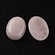 Cabochons de quartz rose naturelle ovale G-I171-22x30mm-07-2