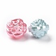 Perles acryliques de perles d'imitation X-OACR-E013-21-3