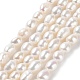 Natural Cultured Freshwater Pearl Beads Strands PEAR-Z002-18-1