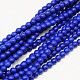 Synthetic Turquoise Beads Strands TURQ-G106-14mm-02L-1