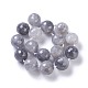 Nuvoloso naturale perle di quarzo fili G-E524-08-25mm-2