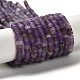 Natürlichen Amethyst Perlen Stränge&nbsp;G-P575-B38-4x2mm-2