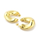 Brass Stud Earrings KK-R150-04D-2