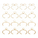 16 stücke 4 stil einstellbar 304 edelstahl kettenglied armbänder machen AJEW-TA0001-24-2