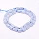 Natural Blue Lace Agate Beads Strands G-F509-63-2