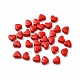 Perles en alliage peintes à la bombe coeur FIND-G053-01I-1