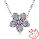 925 Sterling Silver Pendant Necklaces NJEW-BB18242-8