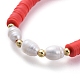 Verstellbare geflochtene Perlenarmbänder aus Nylonfaden BJEW-JB05124-02-2