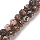 Natural Rhodonite Beads Strands G-K332-A01-02-1