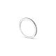 スターリングシルバーキュービックジルコニアエタニティバンド結婚指輪をtinysand  銀  17.3mm TS-R151-S-8-2