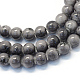 Chapelets de perles rondes en verre peint de cuisson DGLA-Q019-8mm-66-1