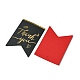 60 Uds. Etiquetas de regalo de papel de agradecimiento con estampado en caliente de 3 colores CDIS-FS0001-06-3