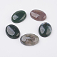 Natural Indian Agate Flat Back Cabochons G-G741-13x18mm-03-1