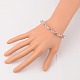 Glass Jewelry Sets: Stretchy Necklaces & Stretchy Bracelets & Earrings SJEW-JS00575-07-2
