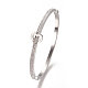 304 Stainless Steel Bangles BJEW-F373-08P-1