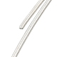 Lasso-Halsketten aus Messing mit flachen Schlangenketten NJEW-P289-10P-3