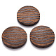 Painted Natural Wood Beads X-WOOD-N006-06E-1