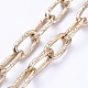 Clip de papel de aluminio cadenas gafas cordón para el cuello X-AJEW-EH00027-01-3