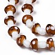 Гриб ручной Lampwork бисер пряди X-LAMP-R116-24-3